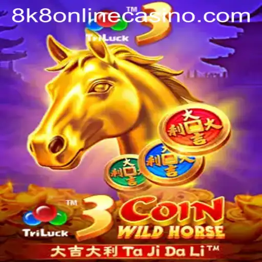 Discover the Thrills of 3CoinWildHorse at 8K8 Online Casino